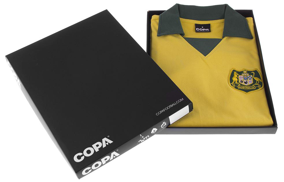 COPA Australia World Cup 1974 Short Sleeve Retro Football Shirt